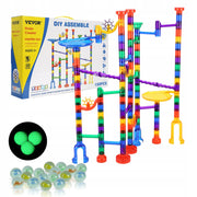 VEVOR MARBLE RUN SET 150 PIECES EDUCATIONAL GAME MARBLE TRACK BUILDING BLOCKS