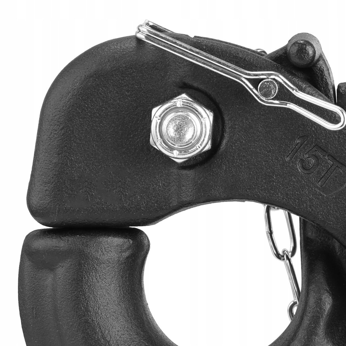 VEVOR TOW HITCH 13 TON HEAVY DUTY PINTLE HITCH FOR LUNETTE RINGS