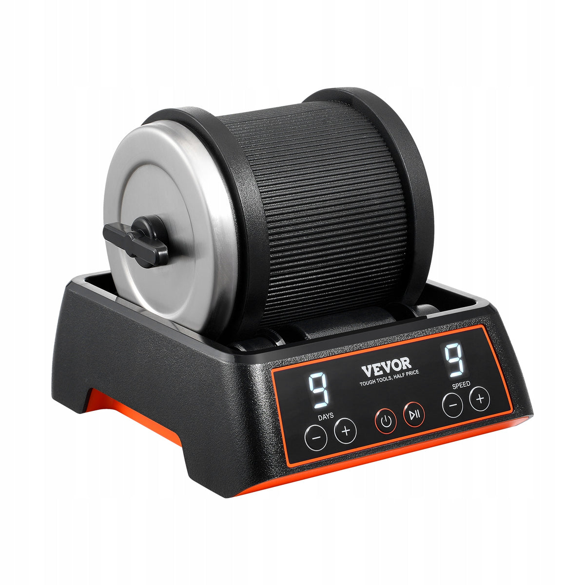 VEVOR STONE POLISHING KIT 9-SPEED STONE POLISHER TIMER