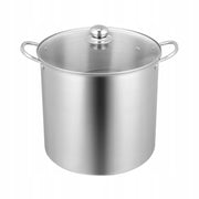 VEVOR 19.86L CANNING POT STAINLESS STEEL WITH RACK AND LID ROBUST