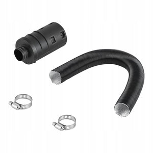 SET OF VEVOR 25MM FLEXIBLE PARKING HEATER INTAKE DUCTS