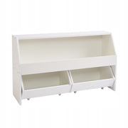 VEVOR CHILDREN'S WOODEN BOOKSHELF WITH STORAGE SPACE