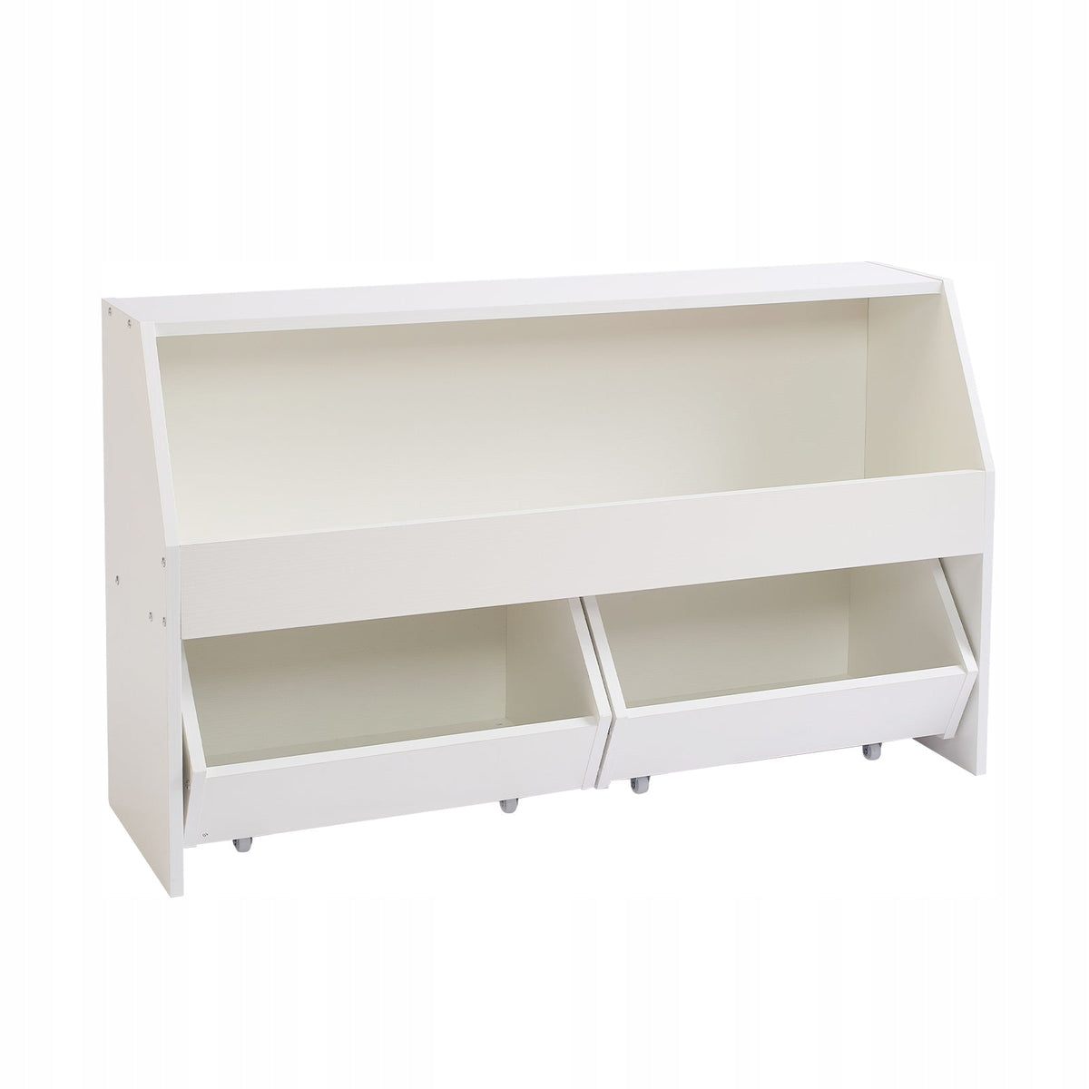 VEVOR CHILDREN'S WOODEN BOOKSHELF WITH STORAGE SPACE