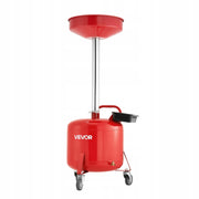 VEVOR 30L OIL DRAIN CART STRONG PORTABLE WITH ADJUSTMENT