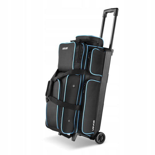 VEVOR PROFESSIONAL 3-BALL ROLLING BOWLING BAG