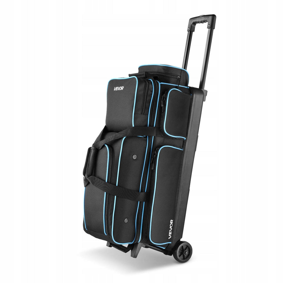 VEVOR PROFESSIONAL 3-BALL ROLLING BOWLING BAG