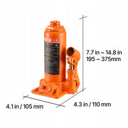 VEVOR 6T HYDRAULIC BOTTLE JACK POWERFUL COMPACT VALVE