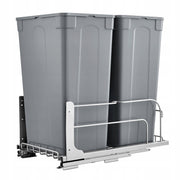 VEVOR PULL-OUT TRASH CAN DOUBLE 50 QT X 2 HEAVY DUTY KITCHEN BIN SOFT