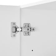 VEVOR SOLID WALL CABINET FOR LAUNDRY ROOM 2-TIER 3 DOORS WHITE