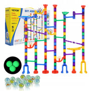VEVOR MARBLE RUN SET 150 PIECES EDUCATIONAL GAME MARBLE TRACK BUILDING BLOCKS