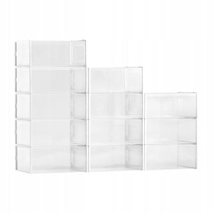 VEVOR SHOE STORAGE BOXES, 12-PACK, FOLDABLE, BEST