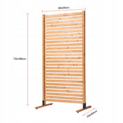 VEVOR Wooden Room Divider 91X63X187 CM Solid Top Quality