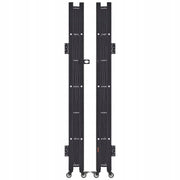 VEVOR PROFESSIONAL DOUBLE-FOLDING SECURITY GATE WITH LOCK