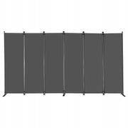 VEVOR 6-PANEL FOLDING ROOM DIVIDER SCREEN GREY