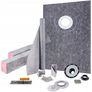 VEVOR SHOWER THRESHOLD KIT 38X60 CM WATERPROOF PREMIUM SET
