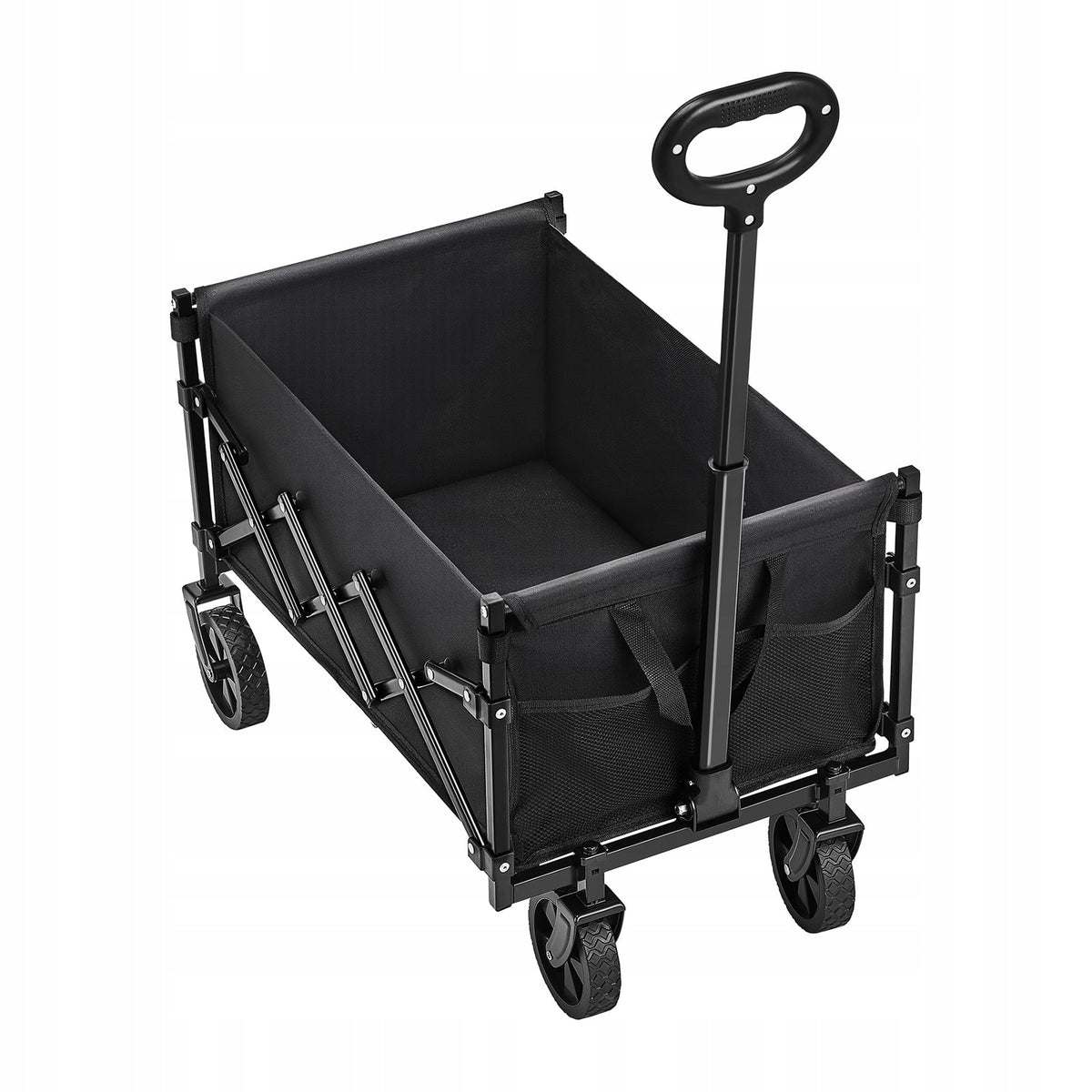 VEVOR FOLDING HAND CART 102 KG ALL-TERRAIN WHEELS STRONG BLACK