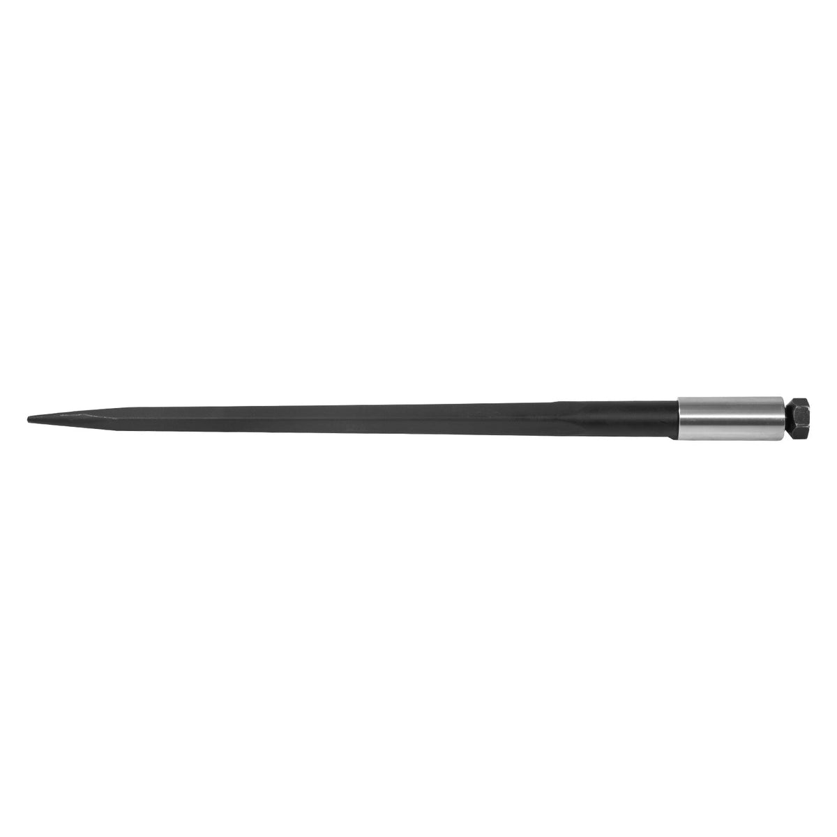 HEAVY-DUTY VEVOR LOADER TOOTH BALE SPEAR 4.5X99CM 1633KG CAPACITY BLACK