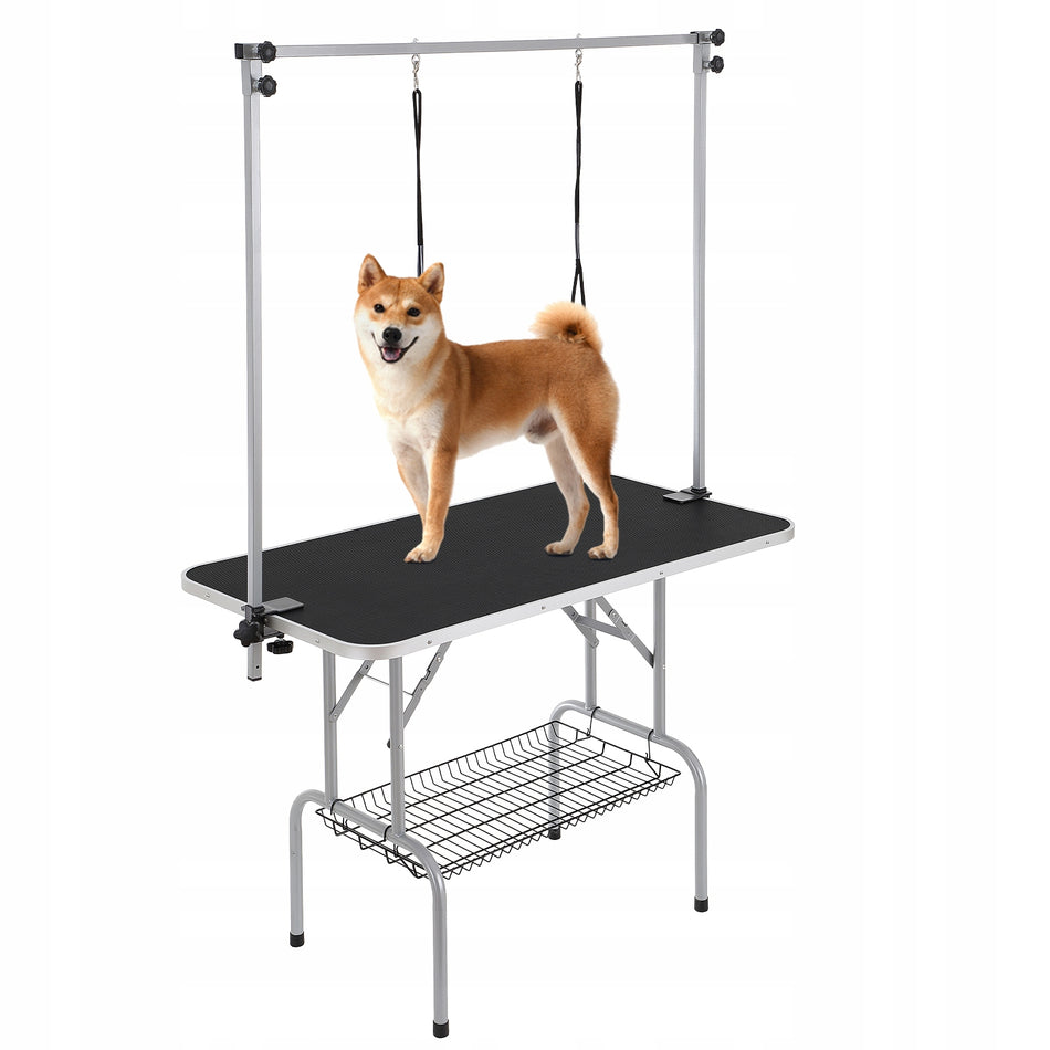 VEVOR PROFESSIONAL DOG GROOMING TABLE 1300X617X1818 MM STURDY STEEL