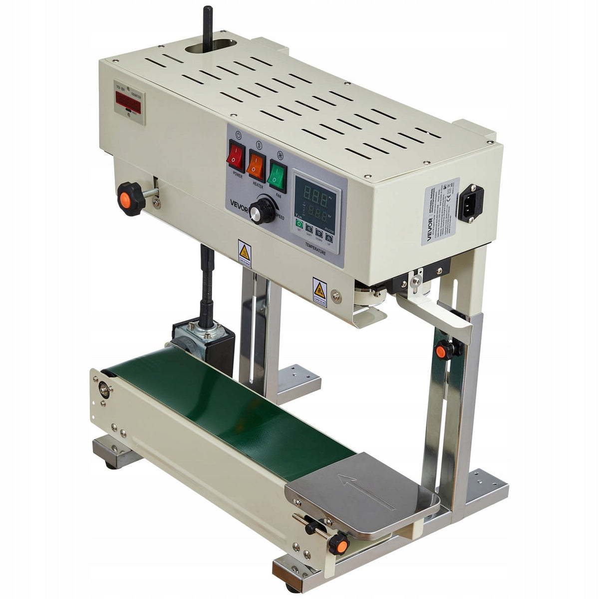 PROFESSIONAL CONTINUOUS BAND SEALER VEVOR 6-12 MM POWER 600W