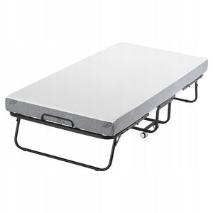 VEVOR FOLDING BED WITH 12.7 CM MATTRESS STRONG 450 LBS FRAME COMPACT