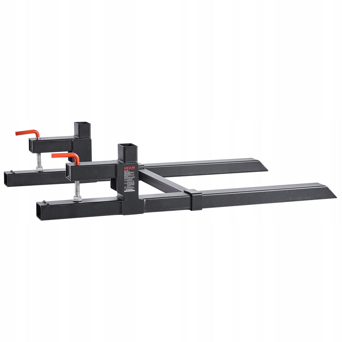 VEVOR 907KG STRONG PALLET FORKS CLAMP-ON 1090MM ADJUSTABLE STABILIZER