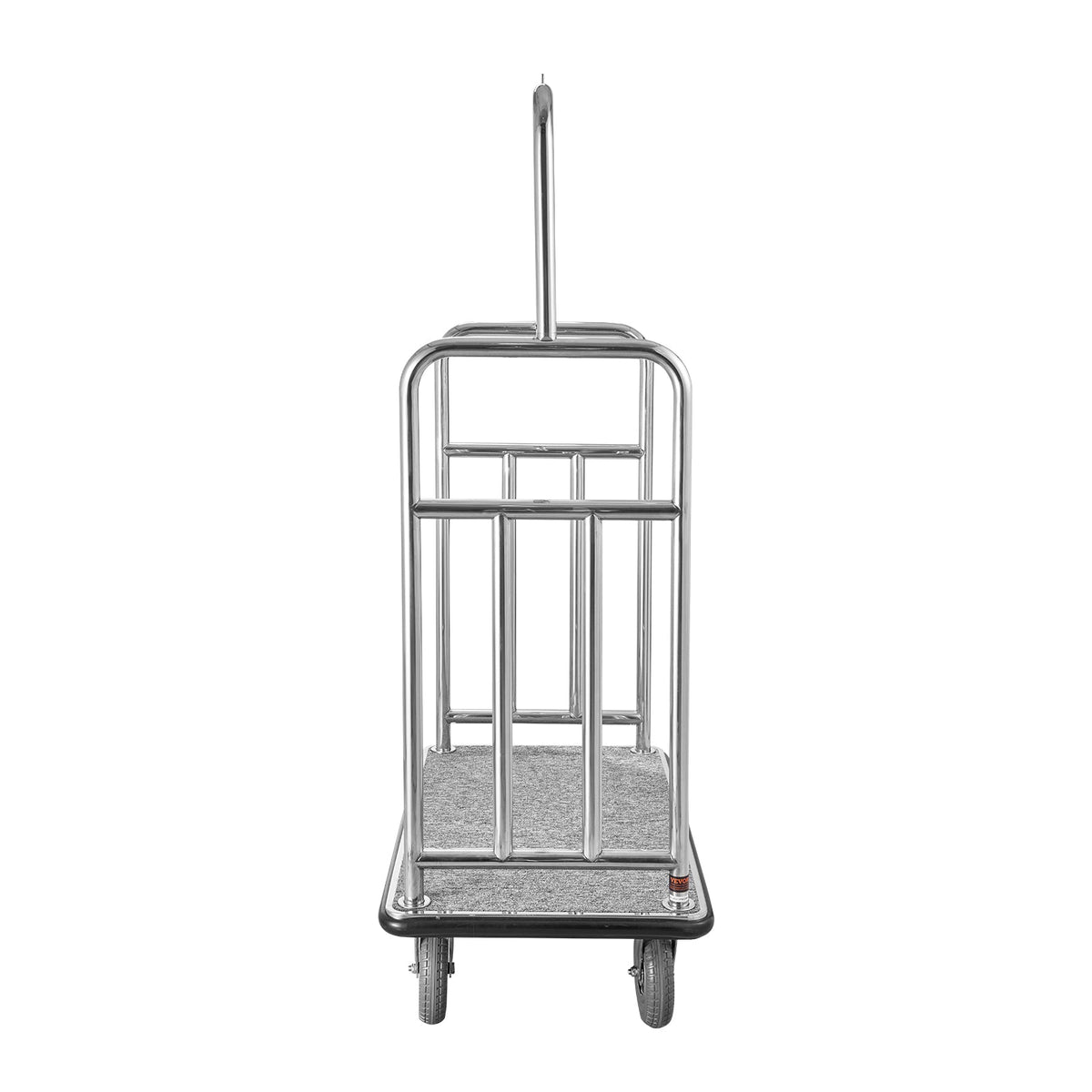 VEVOR PROFESSIONAL HOTEL TROLLEY 544 KG CAPACITY STAINLESS STEEL 8 INCH