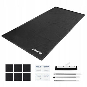 VEVOR PVC ANTI-SLIP GARAGE FLOOR MAT 2.4X4.9M WITH SQUEEGEE DURABLE