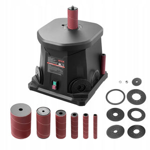 VEVOR 2000 RPM OSCILLATING SPINDLE SANDER WITH 6 SLEEVES