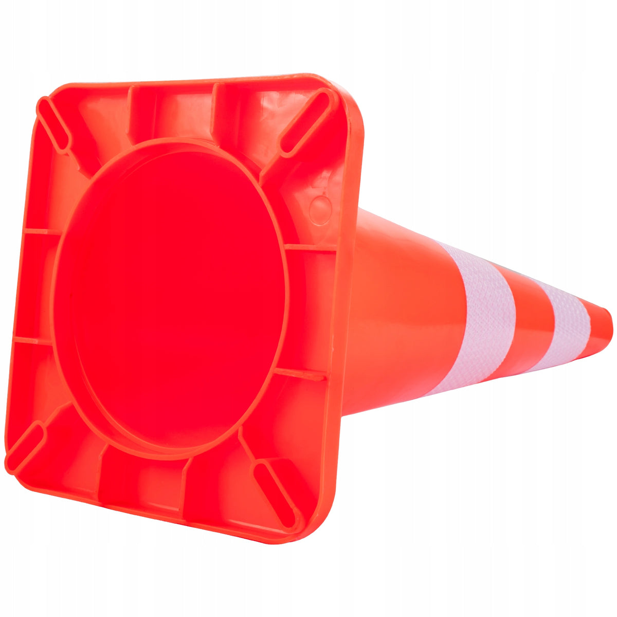 VEVOR 2-Piece Safety Cone 28 Inch PVC Traffic Cone