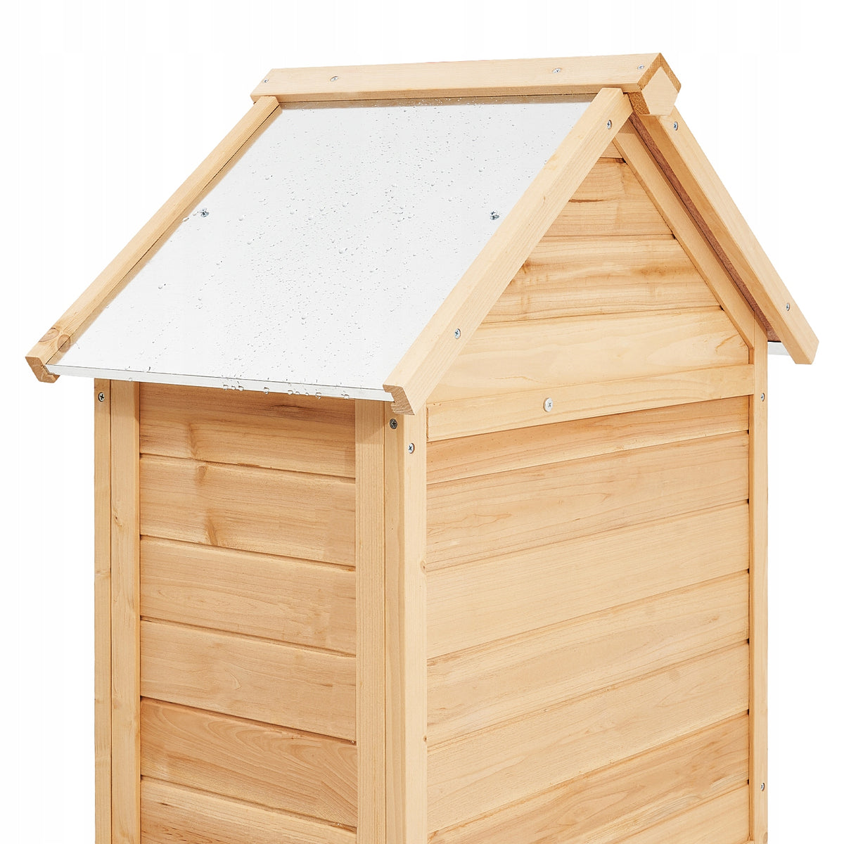 VEVOR GARDEN SHED 710X455X1600MM WOODEN GARDEN CABINET ROBUST