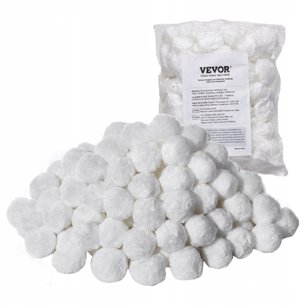 VEVOR POWERFUL FILTER BALLS 0.7 KG FOR SWIMMING POOL SAND FILTERS
