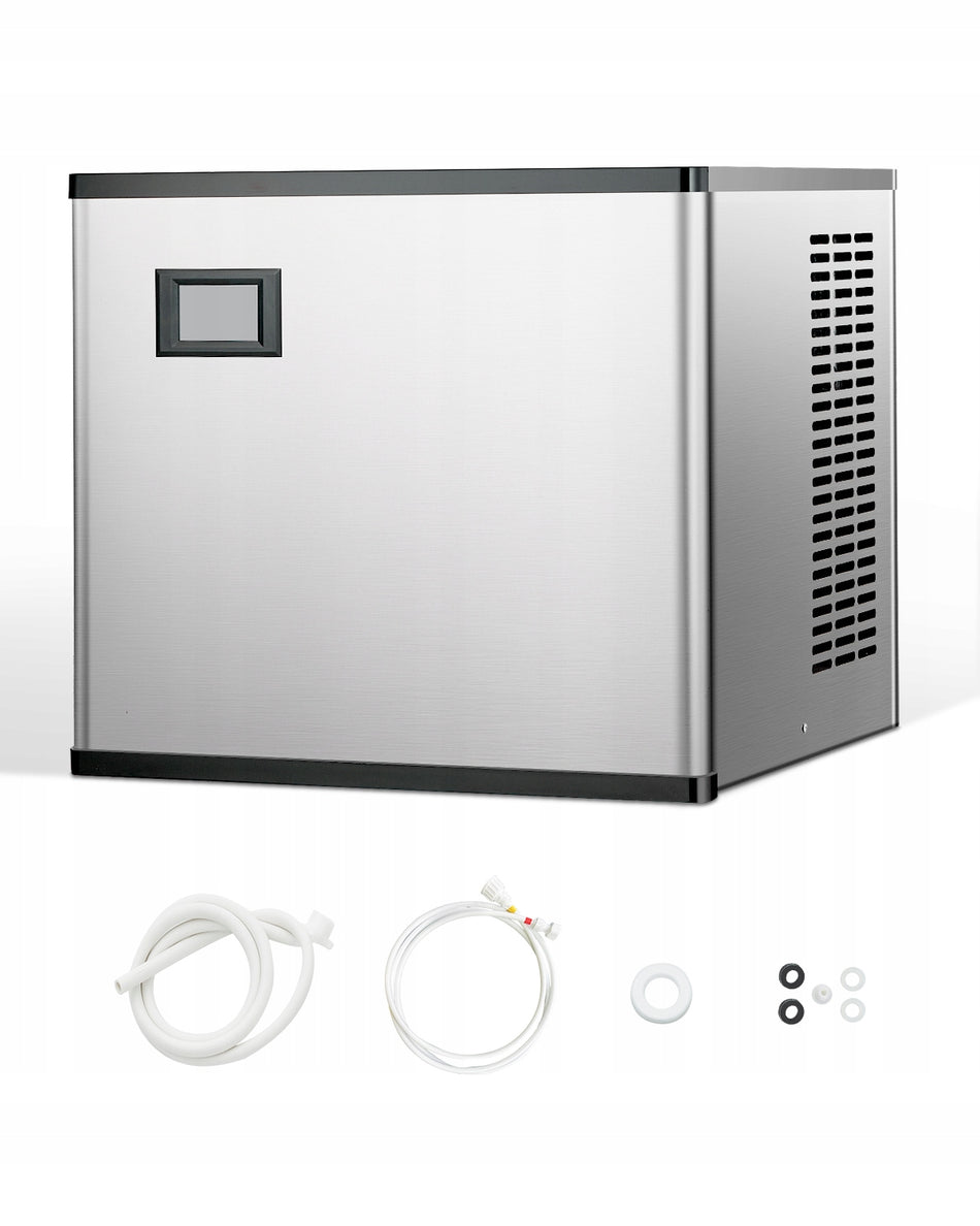 VEVOR COMMERCIAL ICE MAKER 300LBS 136KG 24H SELF-CLEANING HEAD