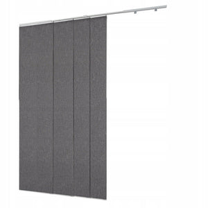 VEVOR BLACKOUT CURTAINS EXTENDABLE TRACK 116-218 CM 4 PANELS STRONG