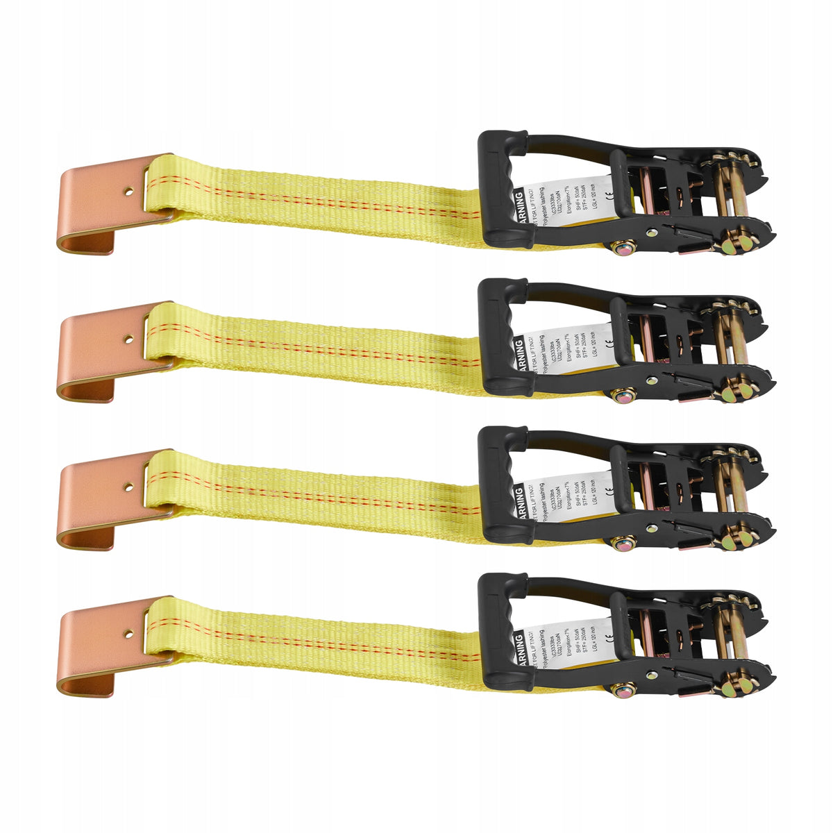 VEVOR WHEEL STRAP 50 8X3048 MM WITH FLAT HOOK STRONG AND DURABLE