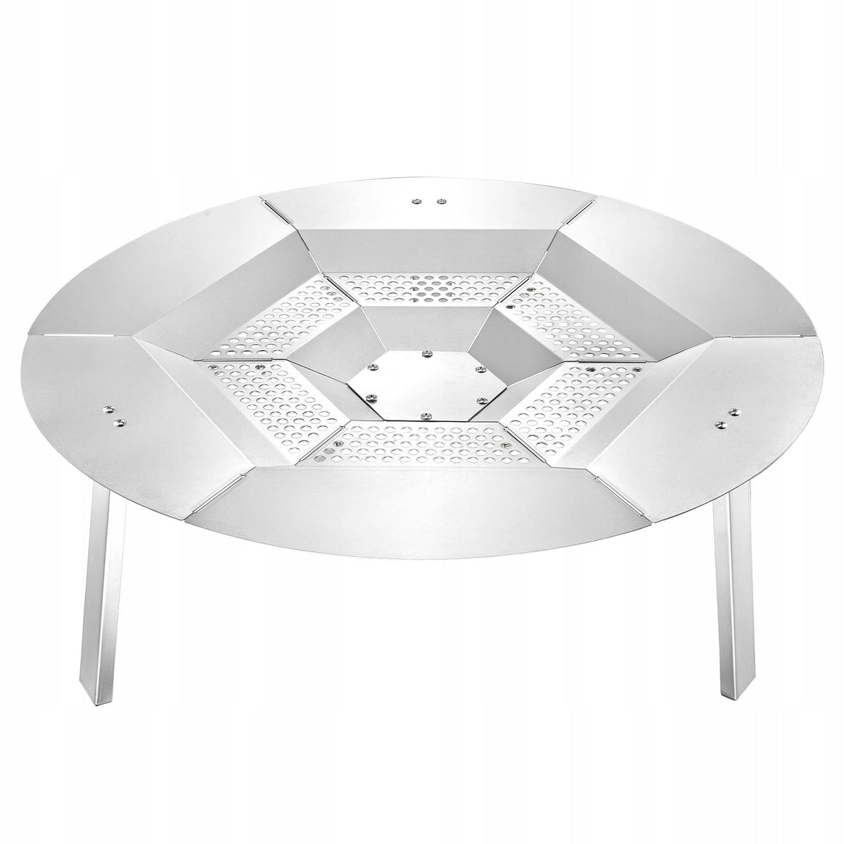 VEVOR HEAT DIFFUSER 304 STAINLESS STEEL ROUND HEAT SHIELD FOR FIRE
