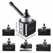 VEVOR 6-PIECE QUICK CHANGE TOOL HOLDER SET 10-15