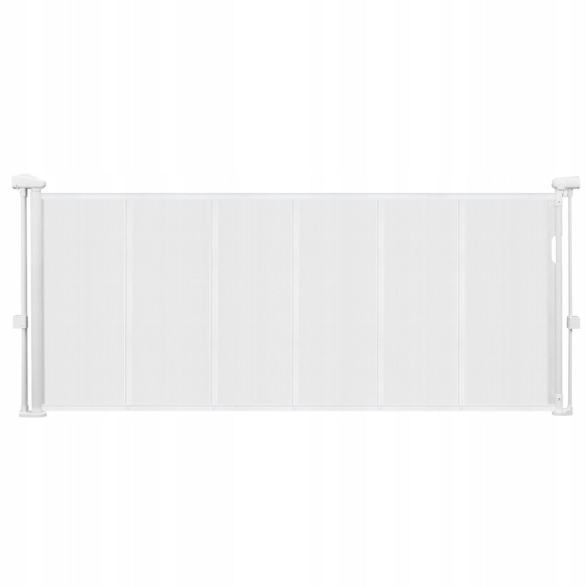 VEVOR RETRACTABLE BABY GATE STRONG MESH 180 CM X 87 CM WHITE