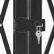 VEVOR PROFESSIONAL DOUBLE-FOLDING SECURITY GATE WITH LOCK