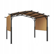 VEVOR 3x3 M ARCHED PERGOLA WATERPROOF GAZEBO STURDY