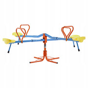 VEVOR KIDS SWING 4 SEATS HEAVY-DUTY STEEL 360 ROTATION 45.4 KG LOAD CAPACITY