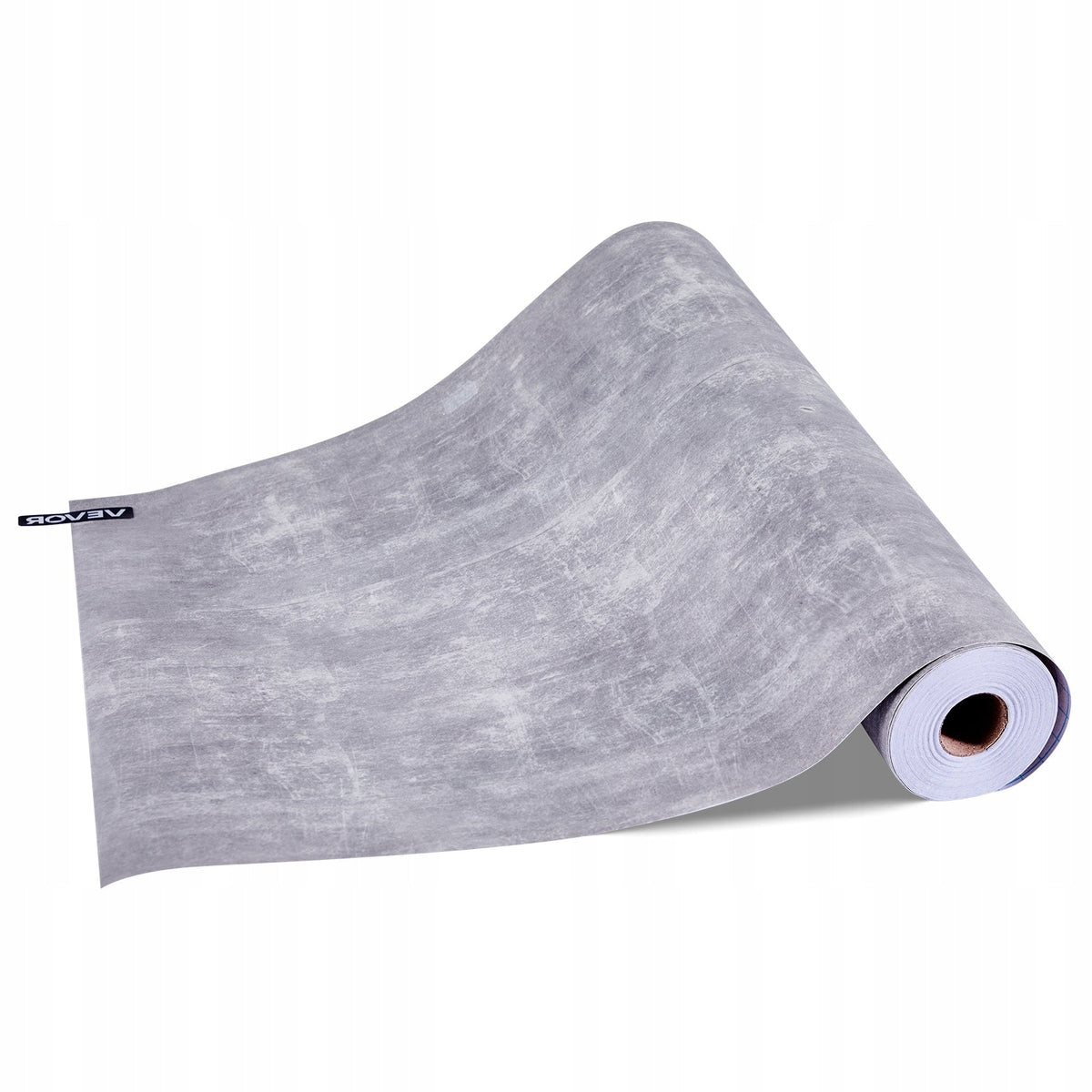 SELF-ADHESIVE WALLPAPER VEVOR 45CM X 15M PVC DARK GREY INDUSTRIAL STRONG