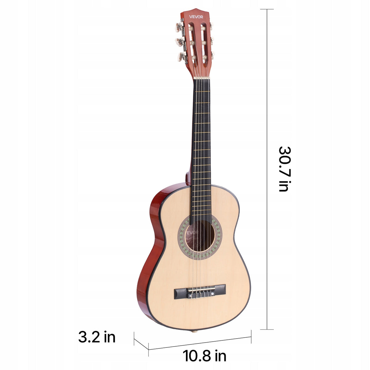 VEVOR 780MM CONCERT GUITAR STARTER KIT BEST FOR BEGINNERS