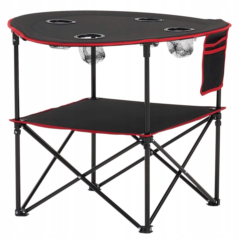 VEVOR 72X72 CM FOLDING BUFFET TABLE LIGHTWEIGHT PORTABLE FOR CAMPING PICNIC