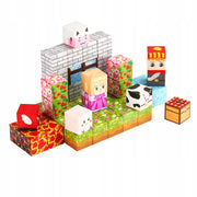 VEVOR 150-Piece Magnetic Building Blocks Premium Forest Set