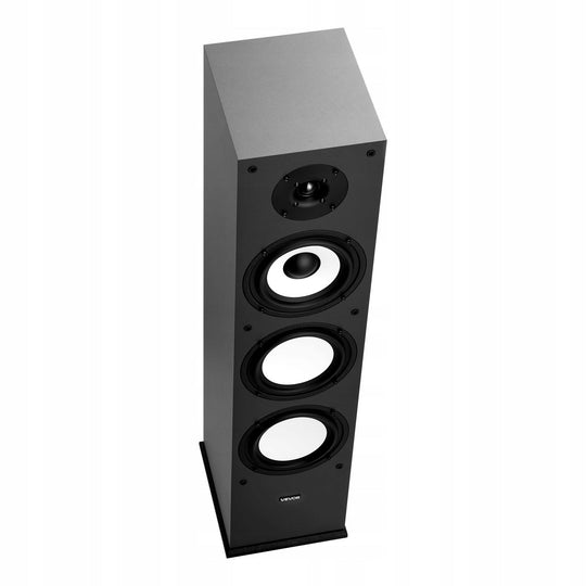 VEVOR PASSIVE FLOORSTANDING TWO-WAY SPEAKER 200W HI-FI MDF 70HZ-20KHZ