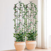 VEVOR CLIMBING PLANT SUPPORT 4 METAL TRELLISES 51X220 CM STURDY