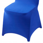 VEVOR CHAIR COVERS 50 PCS ROYAL BLUE ELASTIC WASHABLE