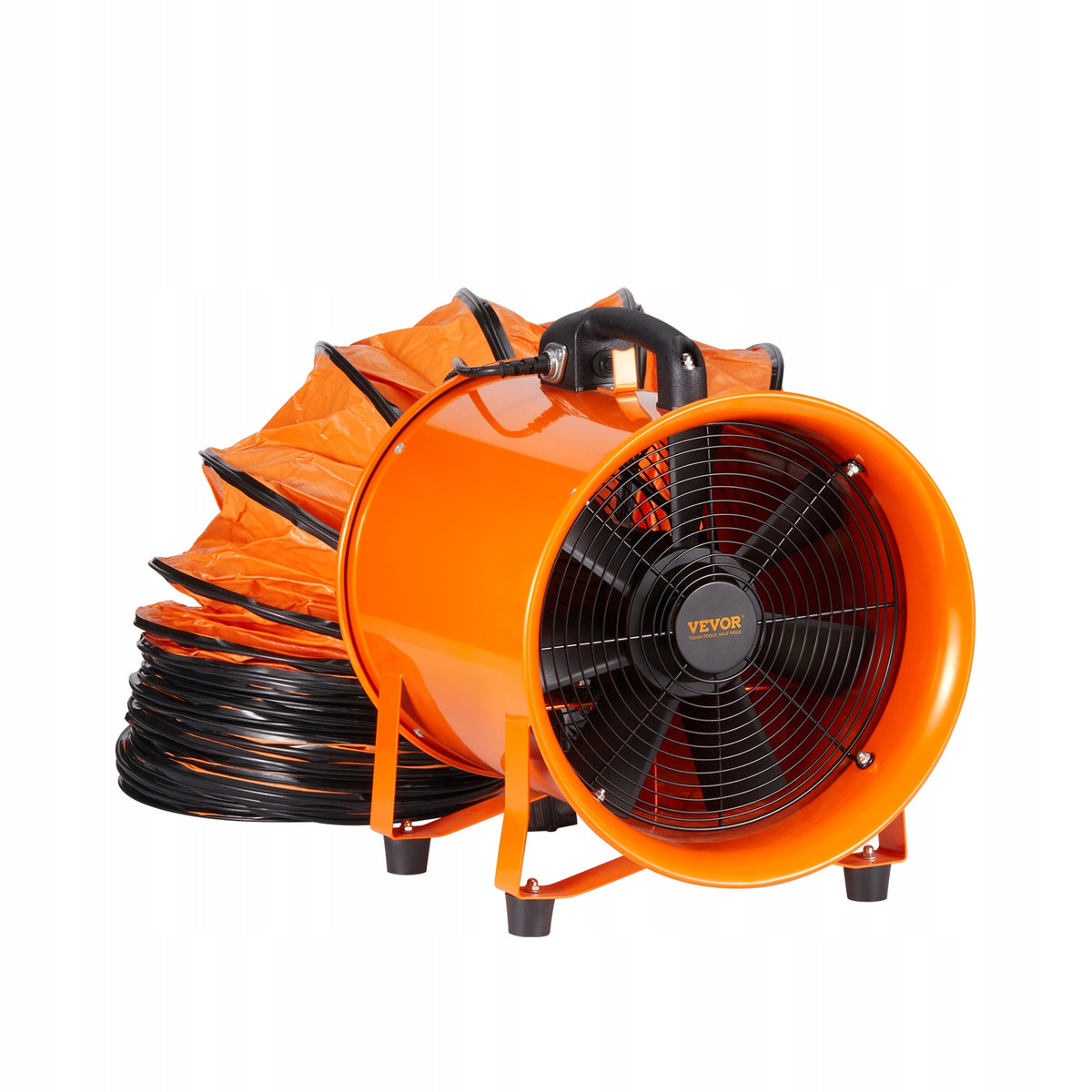 VEVOR 145W CONSTRUCTION FAN INDUSTRIAL BLOWER 1020CFM 5M HOSE