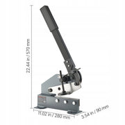 VEVOR MANUAL LEVER SHEARS 155MM GUILLOTINE SHEET METAL SHEARS HEAVY DUTY