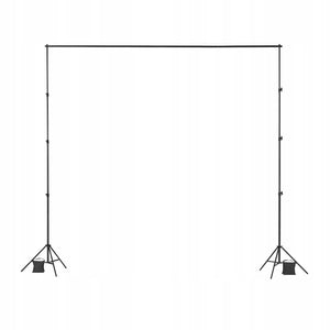 VEVOR ADJUSTABLE BACKGROUND STAND 300X300 CM HEAVY DUTY PHOTO STUDIO KIT